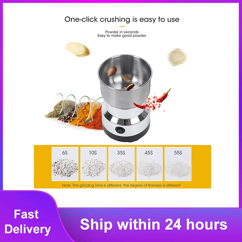 NEW Mini Electric Grinder Household 300ml Ultrafine Baby Food Pulverizer Coffee Grinder Spice Pepper Grinder Grain Mill 110/220V